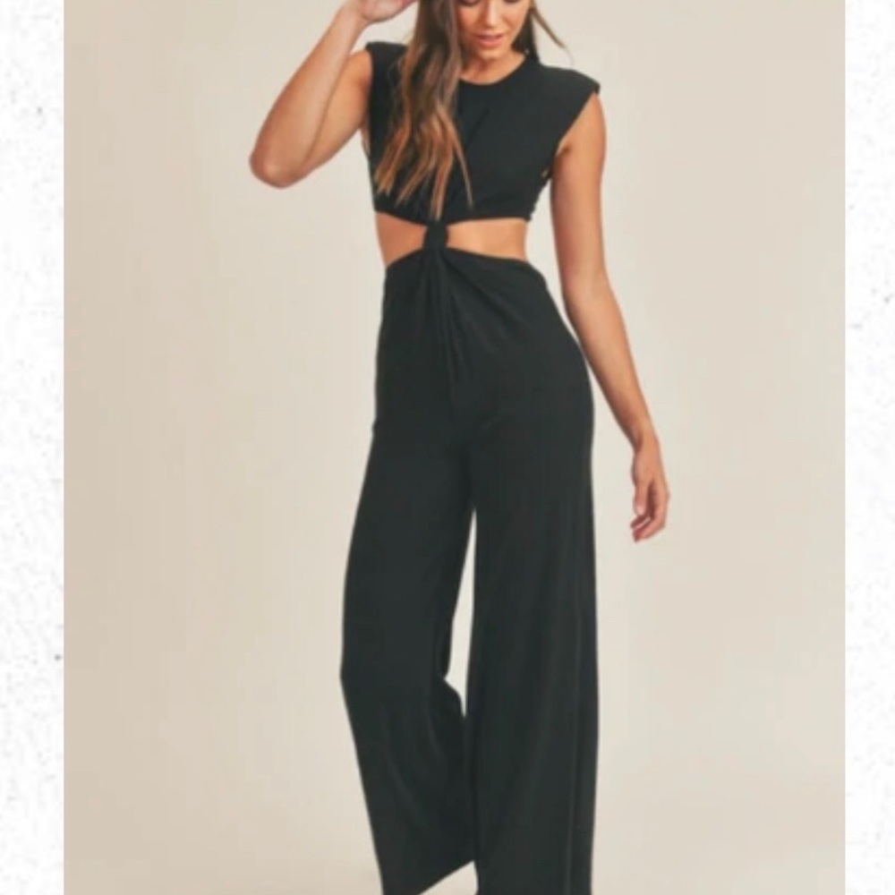 Black jumpsuit S